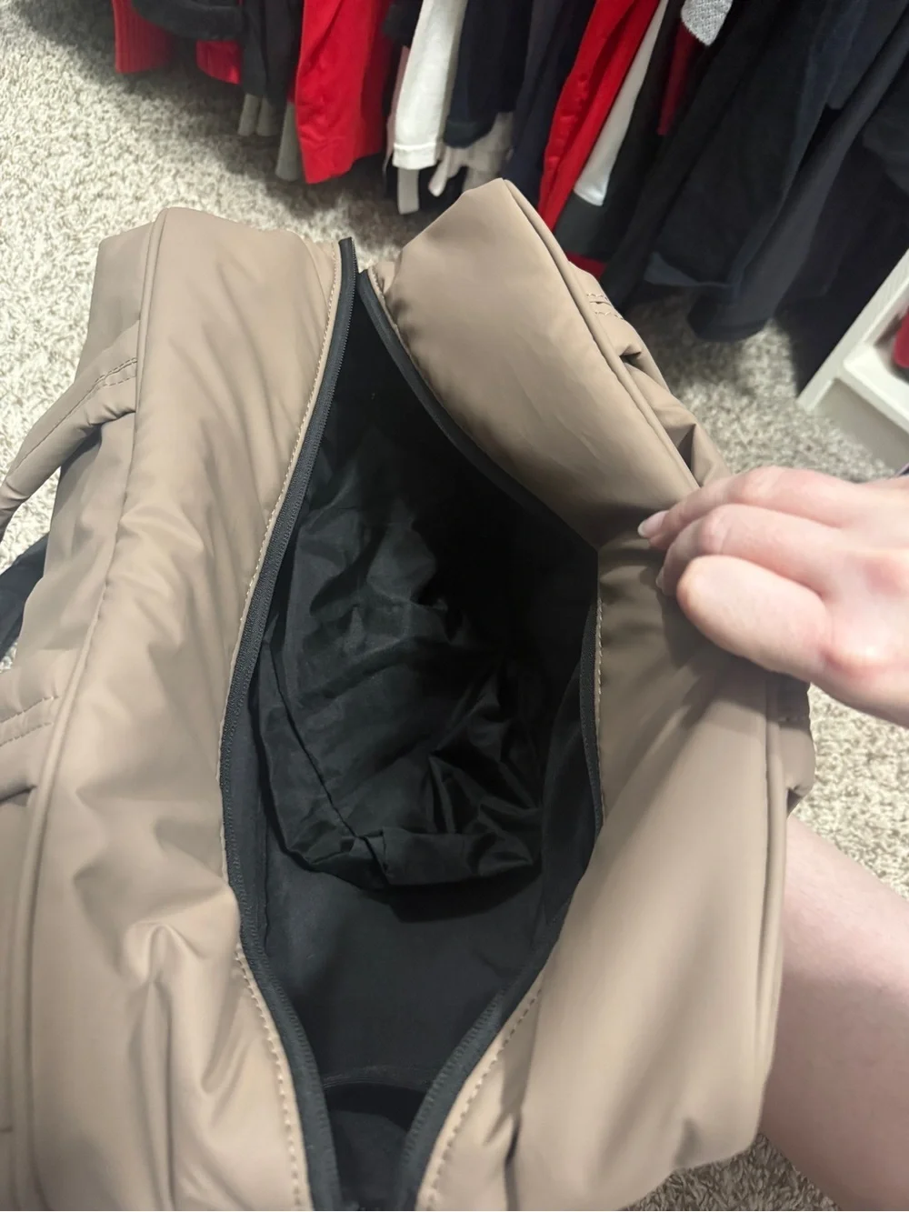 Calpak Luka Duffel in Chocolate - Picture 4 of 9
